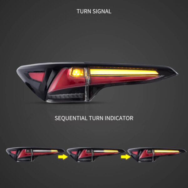 15-20 Toyota Fortuner 2th Gen (GUN165) Pre-Facelift LED Tail Lights With Sequential Turn Signal - Image 3
